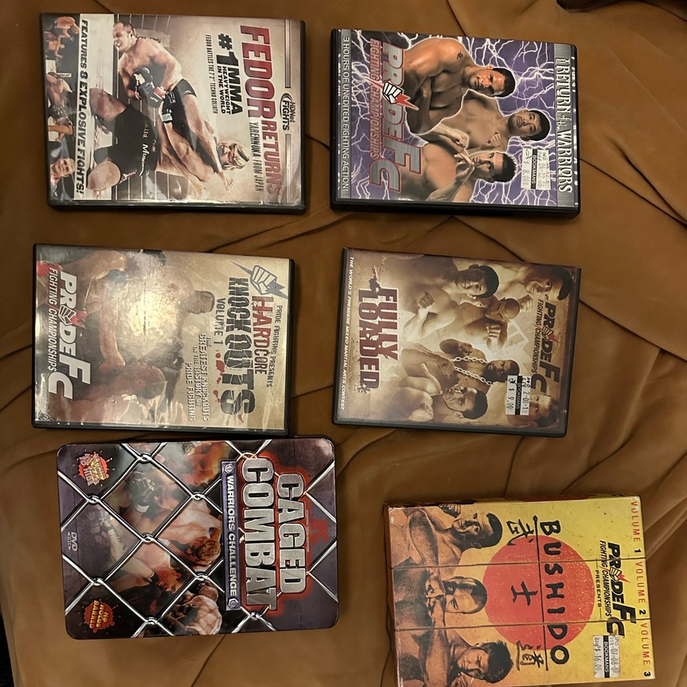 PrideFC DVD’s